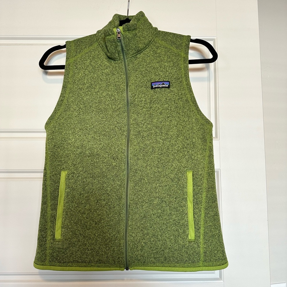 Patagonia Women’s Better Sweater Fleece Vest Green Size Small